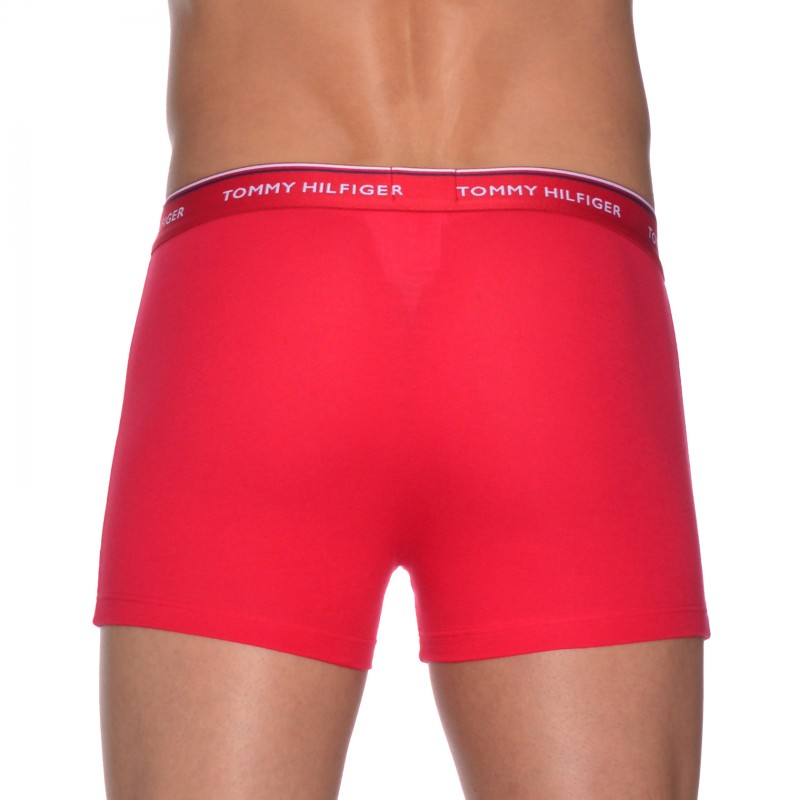 Tommy Hilfiger 3er-Set Strech Trunks in blau & rot & weiß