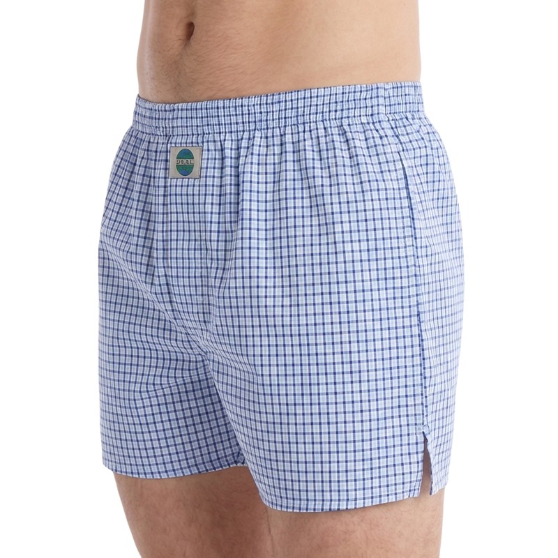DEAL_Boxershorts_Blau_kariert