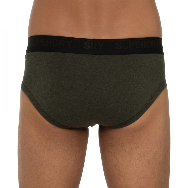 Boxerman_Herrenunterwäsche_Superdry_3-er Set_Slips_Grau