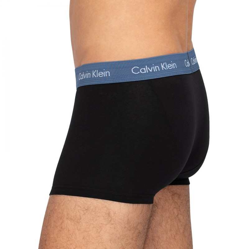 CalvinKlein_5-erSetBoxerBriefs_Schwarz_mitverschiedenfarbigemWebbund
