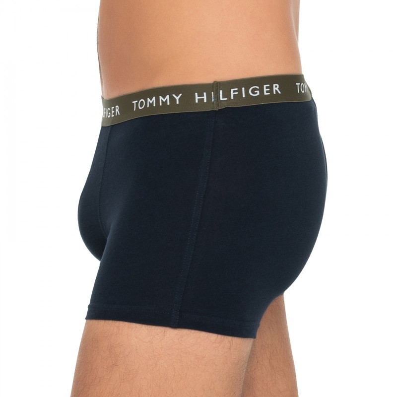Boxerman_Herrenunterwäsche_Boxershorts_Tommy Hilfiger_3-er Set_Trunks_Dunkelblau