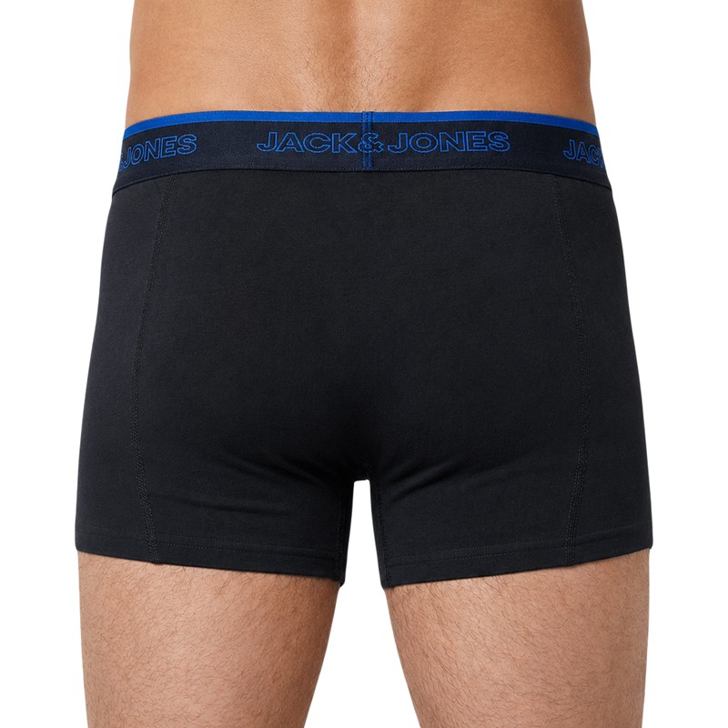 Jack & Jones 5-er Set Trunks Dunkelblau verschiedenfarbiger Bund