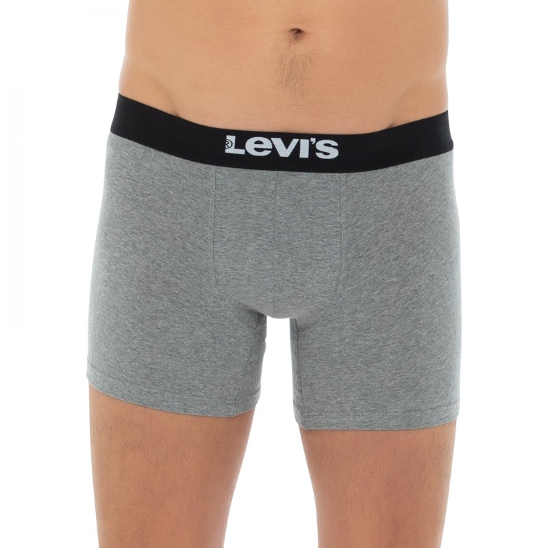 Levi's_4-erSet_BoxerBriefs_Schwarz&Grau