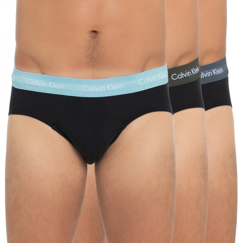 Calvin Klein_3-er Set_Slips_Schwarz
