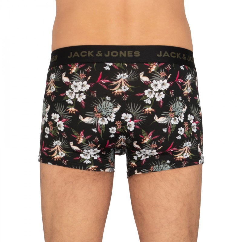 Jack & Jones_3-er Set_Trunks_Schwarz_mitMotiv