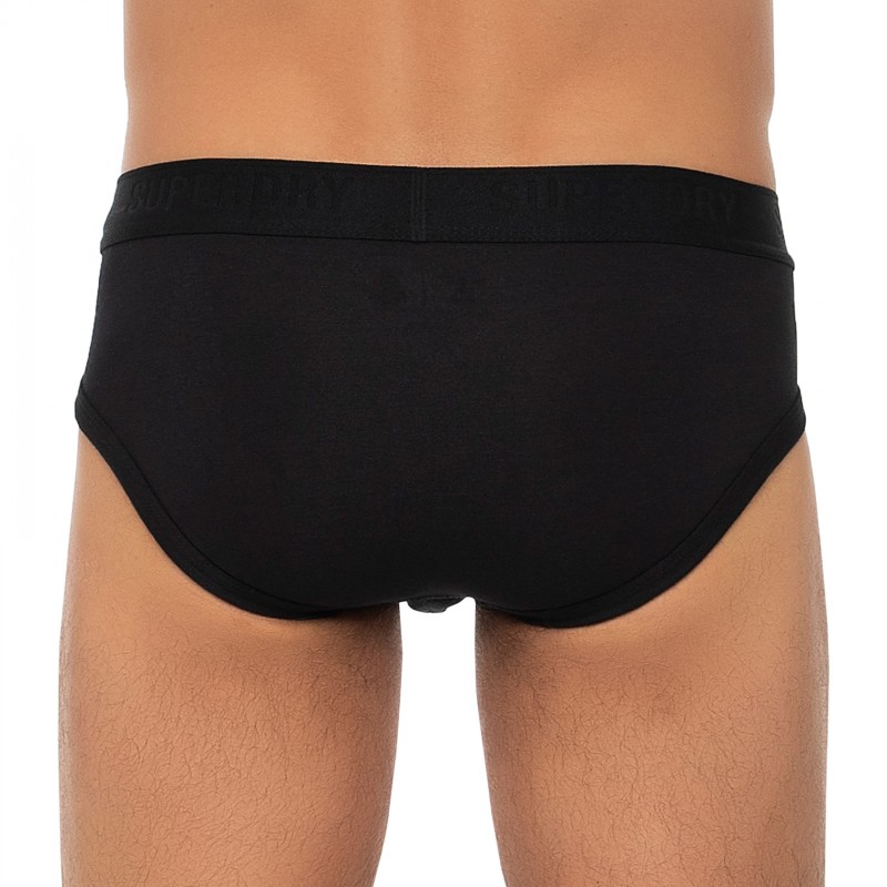 Boxerman_Herrenunterwäsche_Superdry_3-er Set_Slips_Schwarz