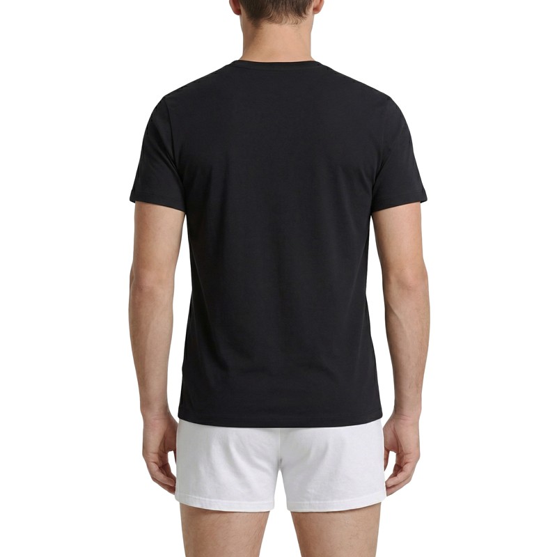 Bread & Boxers_2-er Set_Crew Neck_T-Shirt_Schwarz