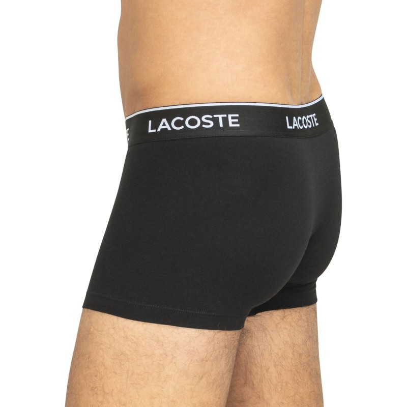 Boxerman_Herrenunterwäsche_Boxershorts_ Lacoste_3-er Set_Trunks_Schwarz