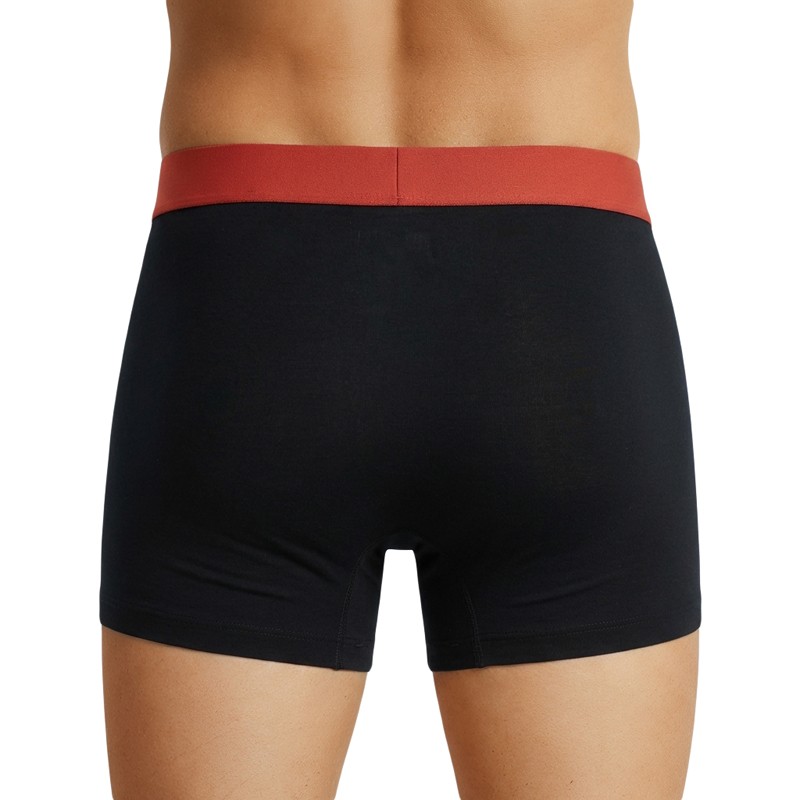 Schiesser_5-er Set_Shorts_Schwarz_mit_mehrfarbigen_Webbund