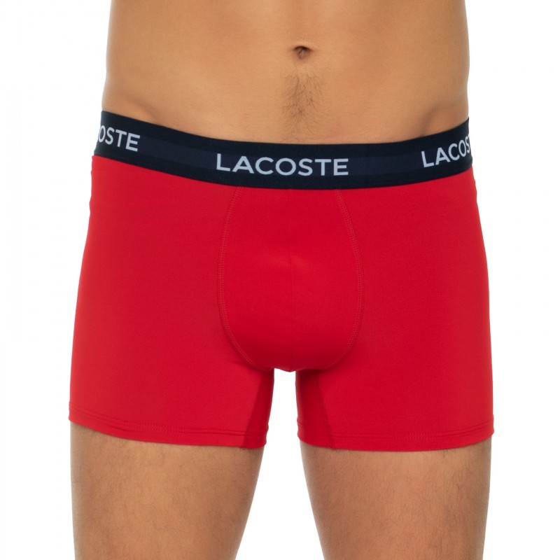 Boxerman_Herrenunterwäsche_Boxershorts_Lacoste_3-er Set_Trunks_Blau Rot Weiß