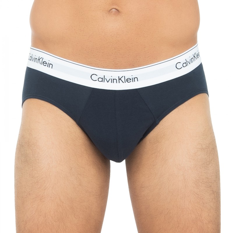 Boxerman_Herrenunterwäsche_Calvin Klein_3-er Set_Slips_Blau Grau & Hellblau