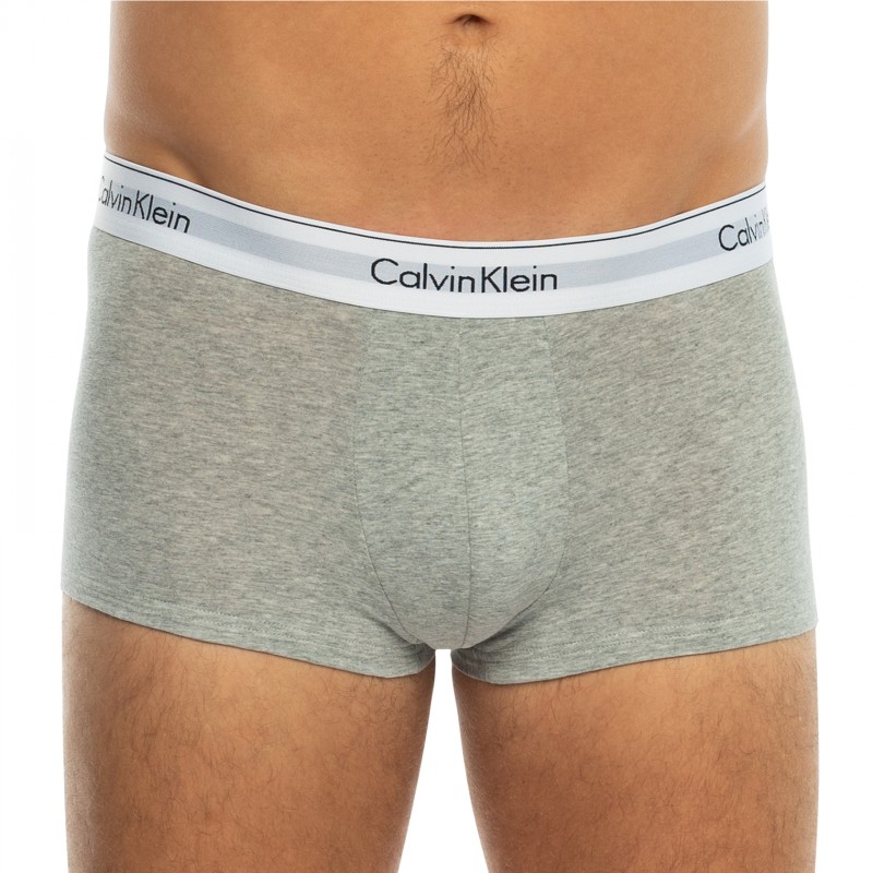 CalvinKlein_3-erSet_LowRise_Trunks_Schwarz,Grau&Weiß