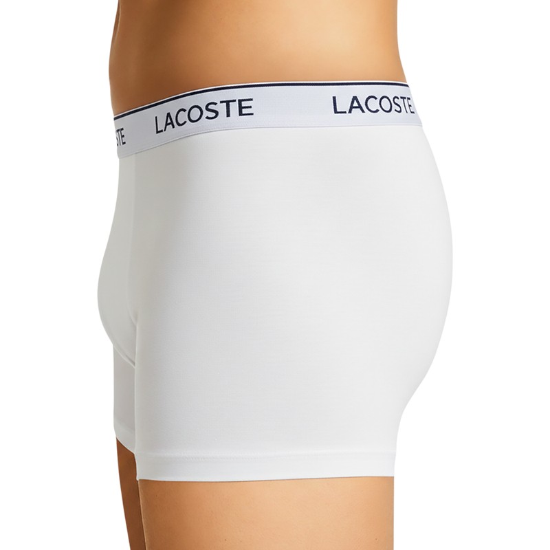 Boxerman_Herrenunterwäsche_Boxershorts_ Lacoste_3-er Set_Trunks_Weiß