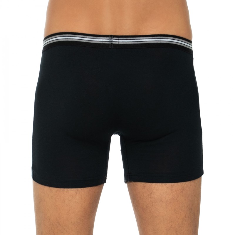 Boxerman_Herrenunterwäsche_Boxershorts_Bugatti_3er Set_Trunks_Schwarz