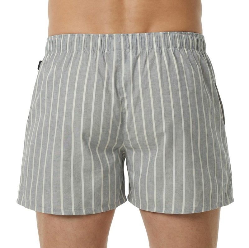 Hanro_Boxershorts_Grau_gestreift
