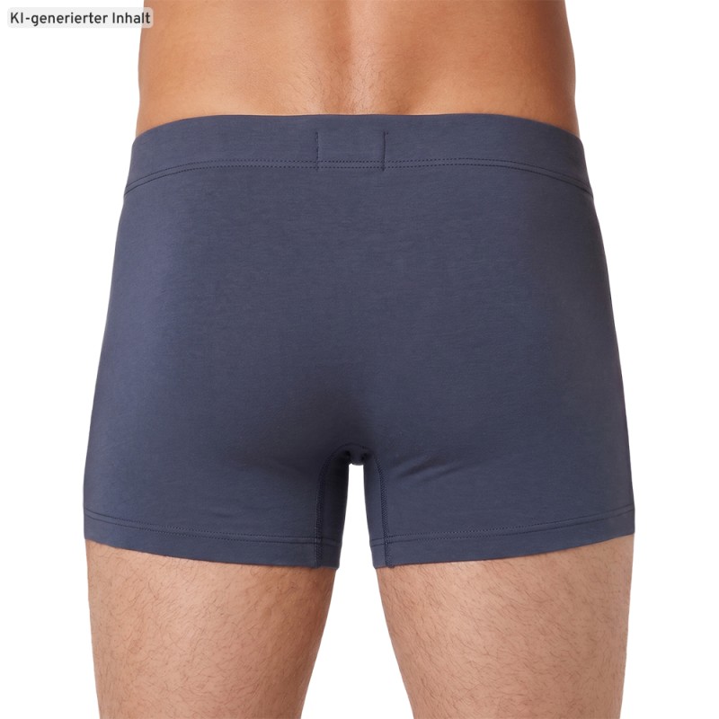 Hanro_2-erSet_Pants_Hellblau_Dunkelblau