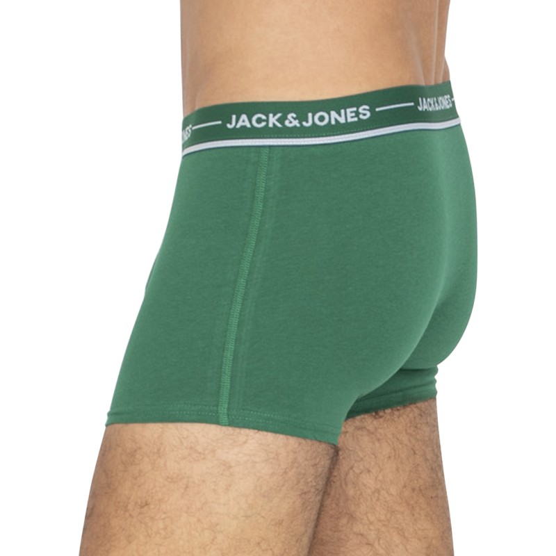 Jack & Jones_5-er Set_Trunks_Schwarz Blau Grün & Grau