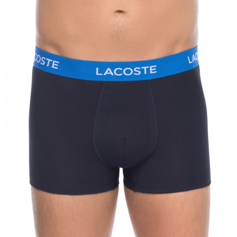Lacoste_3-erSet_Trunks_Schwarz&Blau