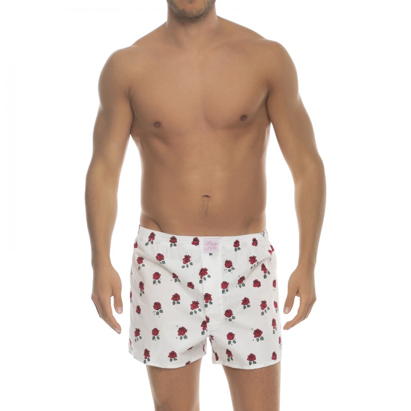 LousyLivin_2-erSet_Boxershorts_Rot&Weiß_mitMotiv