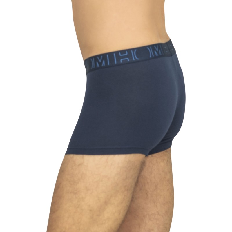 HOM_3-erSet_Trunks_Blau&_Blau_mit_Muster