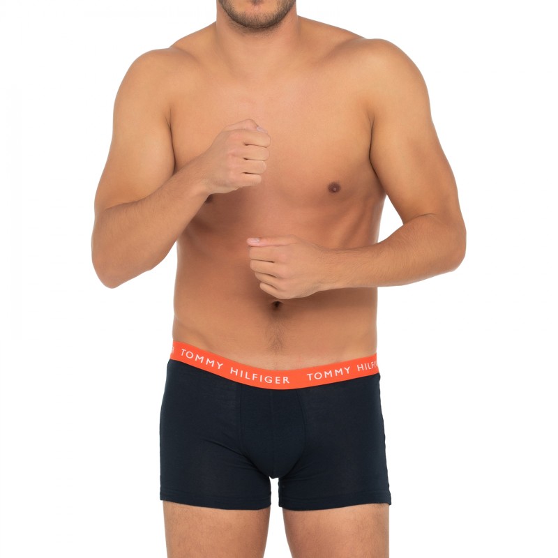 Boxerman_Herrenunterwäsche_Boxershorts_Tommy Hilfiger_3-er Set_Trunks_Dunkelblau
