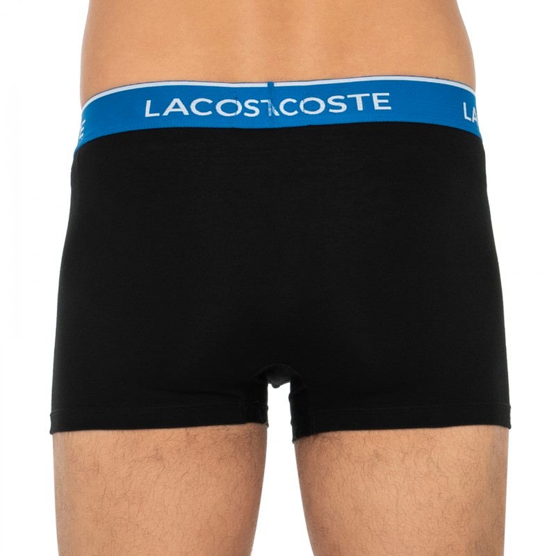 Lacoste_3-erSet_Trunks_Schwarz_mitverschiedenfarbigemWebbund