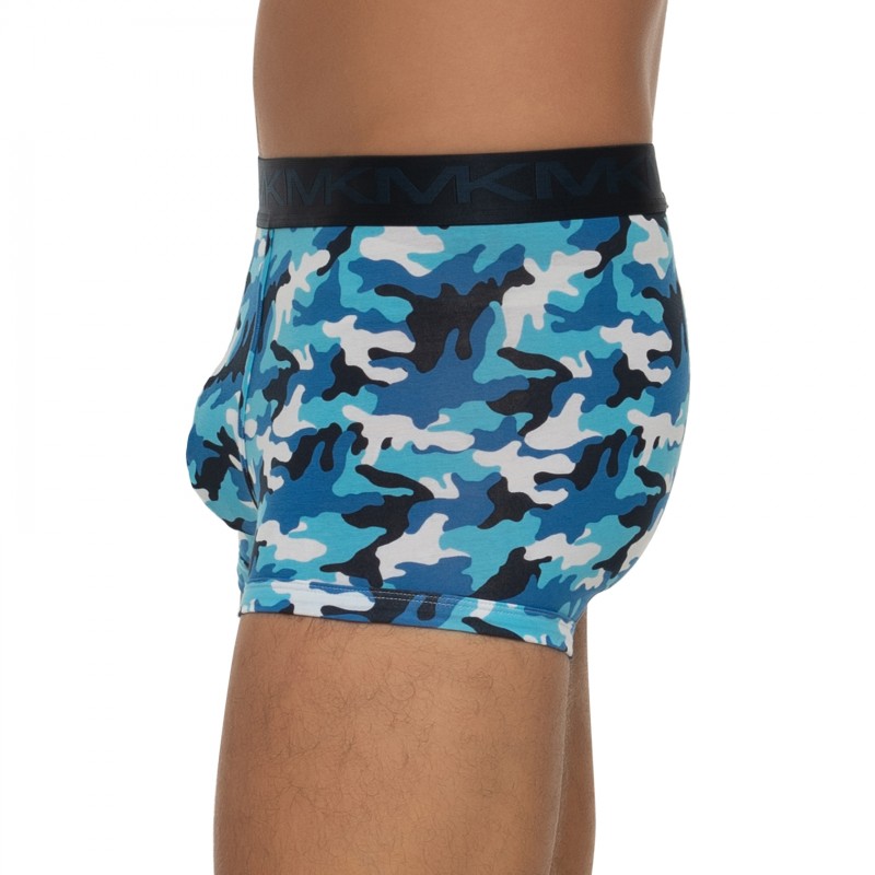 Boxerman_Herrenunterwäsche_Boxershorts_Michael Kors_3-er Set_Trunks_Blau Camouflage