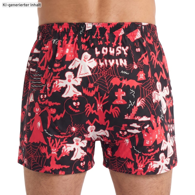 LousyLivin_3-erSet_Boxershorts_Schwarz_mitMotiv