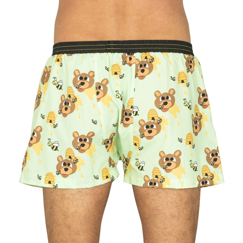 Unabux_Boxershorts_Grün_mit_Motiv