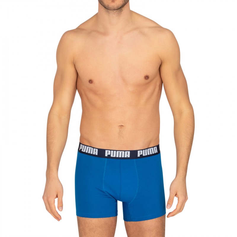Puma_4-erSet_Boxer_Blau&Grau_mitverschiedenfarbigemWebbund
