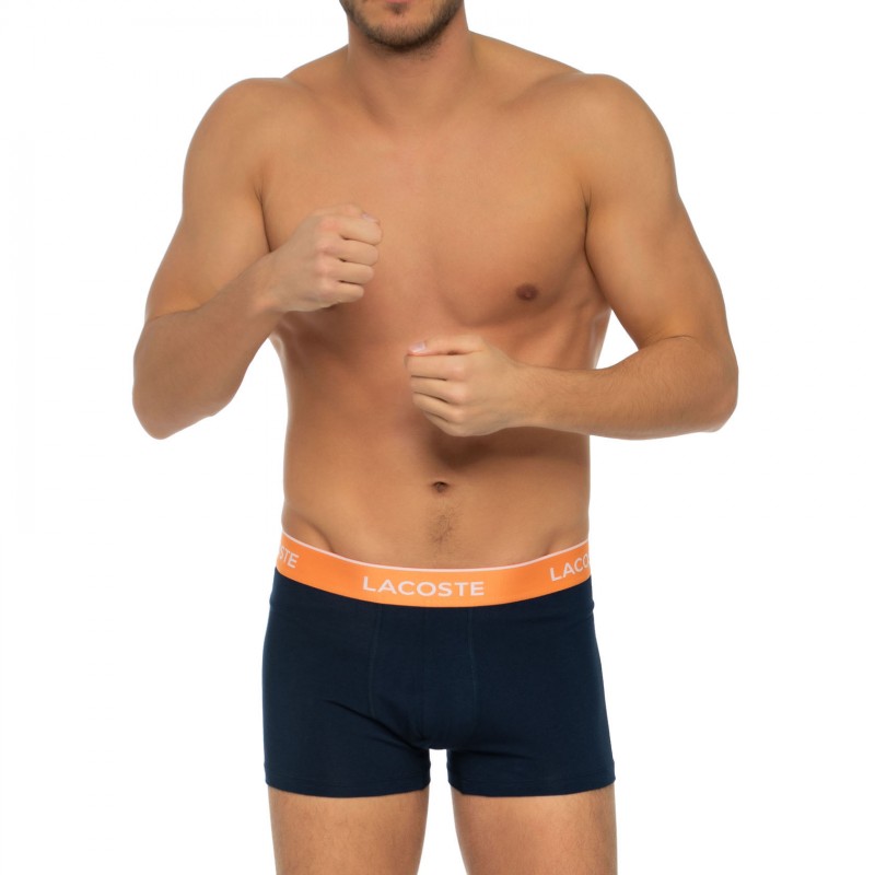 Boxerman_Herrenunterwäsche_Boxershorts_Lacoste_3-er Set_Trunks_Schwarz
