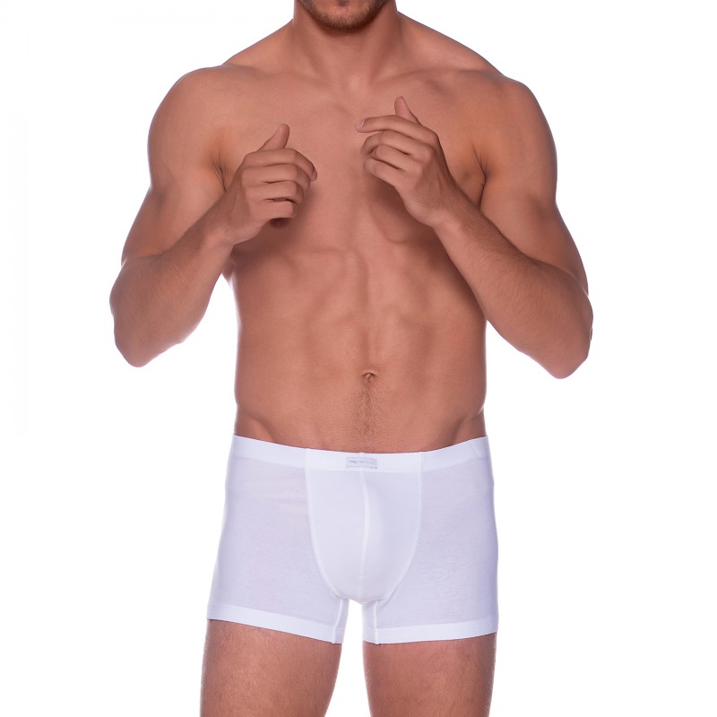 Boxerman_Boxershorts_Herrenunterwäsche_Trunks_Mey_Shorty_Weiß