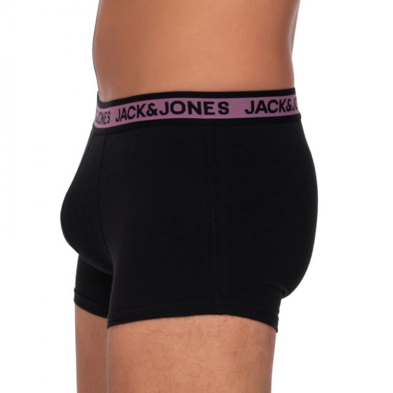 Boxerman_Herrenunterwäsche_Boxershorts_Jack & Jones_Set_Trunks_Schwarz, Blau & Motiv