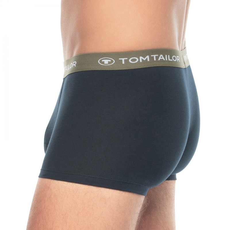 TomTailor_3-erSet_Trunks_Blau&Khaki