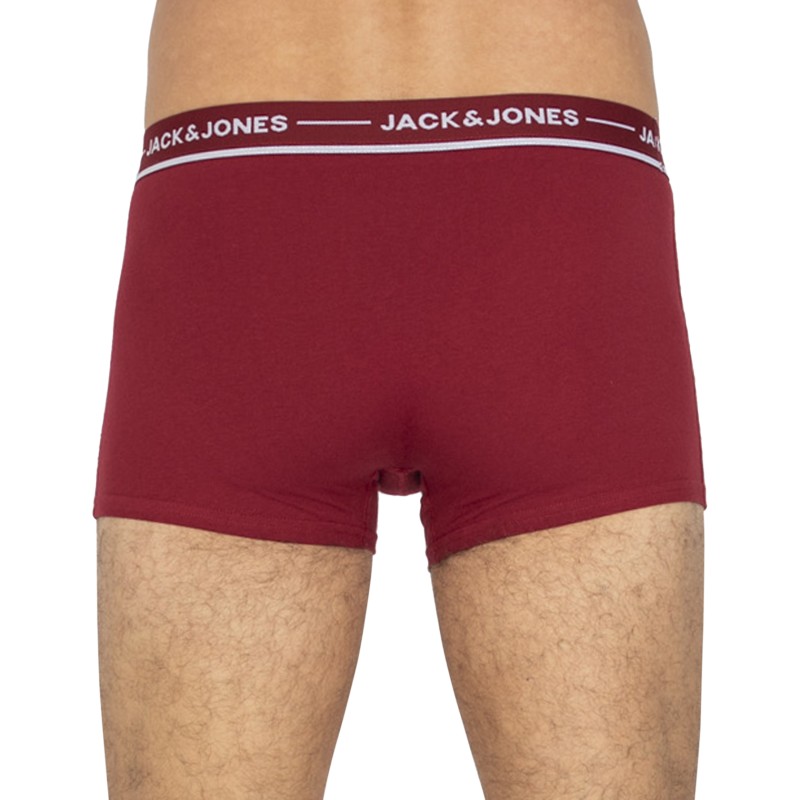Jack & Jones_5-er Set_Trunks_Schwarz Blau Grün & Grau