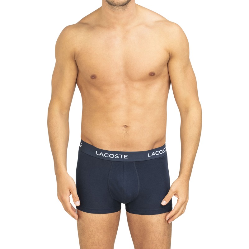 Boxerman_Herrenunterwäsche_Boxershorts_ Lacoste_3-er Set_Trunks_Blau