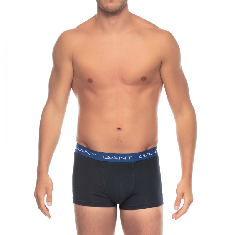 GANT_3-erSet_Trunks_Blau_mitverschiedenfarbigemWebbund