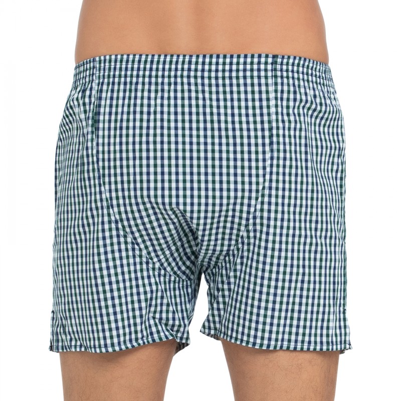 D.E.A.L_International_Boxershorts_Blau,Grün&Weiß_kariert