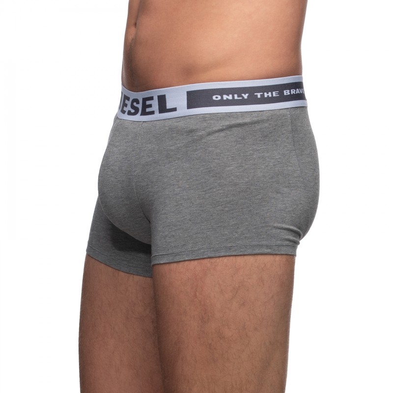 Boxerman_Herrenunterwäsche_Boxershorts_Diesel_3-er Set_Trunks_Schwarz Grau & Weiß