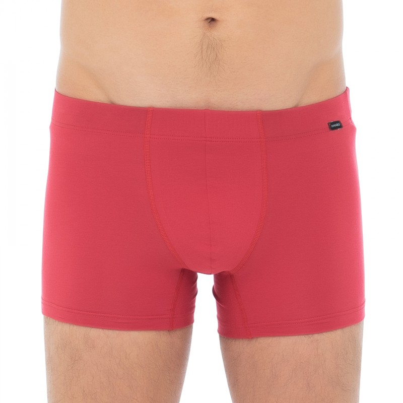 Hanro_2-erSet_Trunks_Rot&Grau