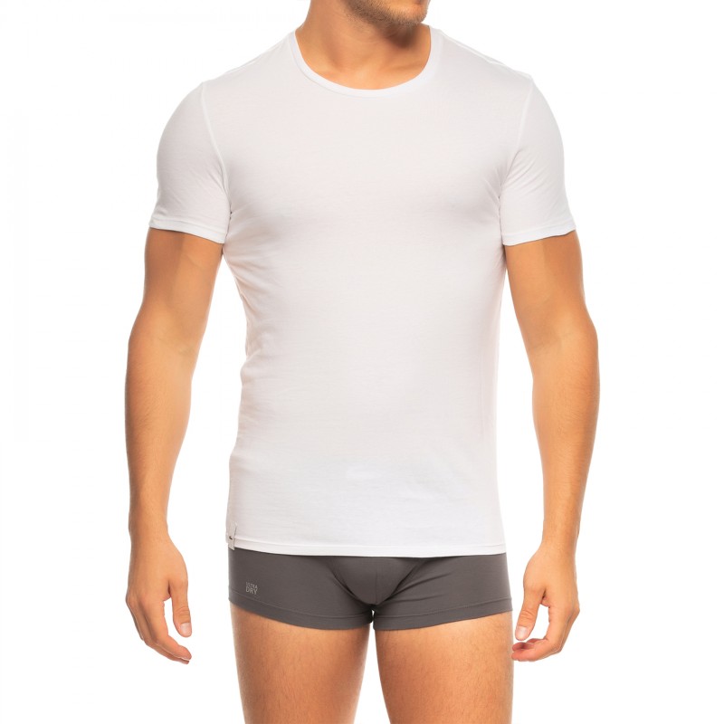 Lacoste_3-er Set_T-Shirts_Weiß