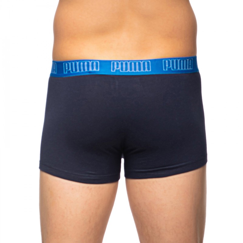 Boxerman_Herrenunterwäsche_Boxershorts_Puma_2-er Set_Basic Trunks_BLau