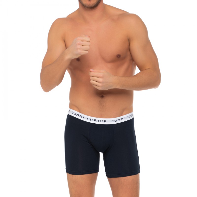 Boxerman_Herrenunterwäsche_Tommy Hilfiger_3-er Set_Boxer Briefs_Schwarz