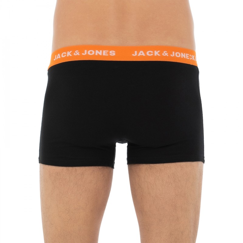 Jack&Jones_7-erSet_Trunks_Schwarz_mitverschiedenfarbigemWebbund