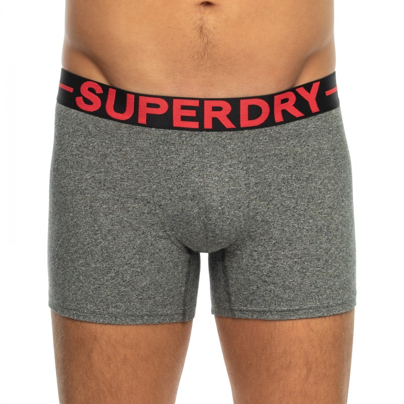 Superdry_3-erSet_BoxerBriefs_Grau&Rot