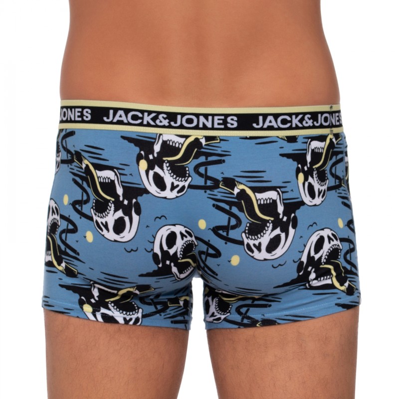 Boxerman_Herrenunterwäsche_Boxershorts_Jack & Jones_Set_Trunks_Schwarz, Blau & Motiv