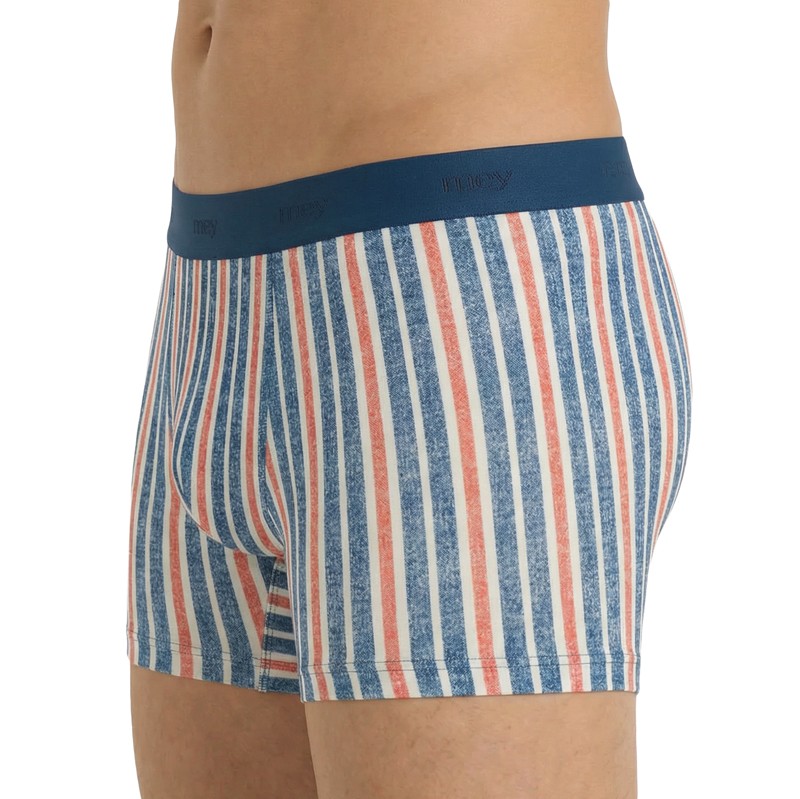 Mey_Shorty_Dunkelblau_Orange_Weiß_gestreift