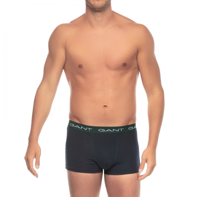 GANT_3-erSet_Trunks_Blau_mitverschiedenfarbigemWebbund