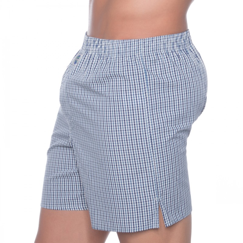 D.E.A.LInternational_Boxershorts_Blau&Weiß_kariert