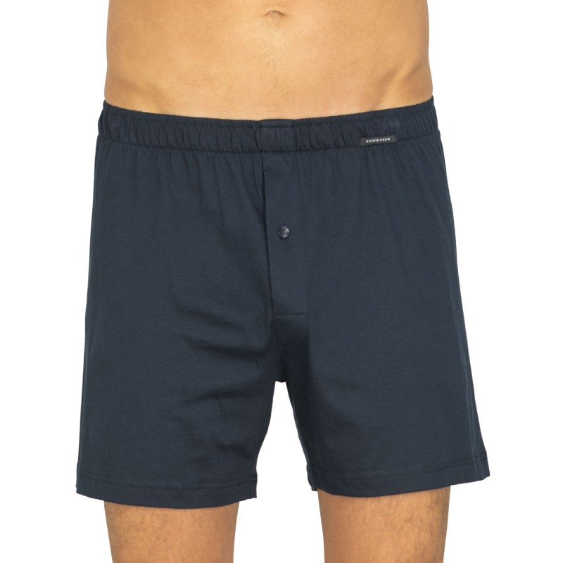 Schiesser 2-er Set Boxershorts Blau